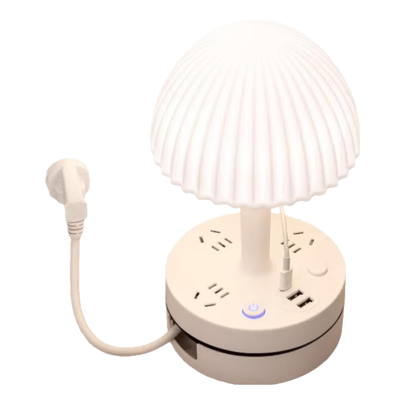 �������� �๦�ܲ�������LED̨�� ��Ͼ�� 3��λ+USB ��ɫ 1.8�� 21.9Ԫ(����ȯ)