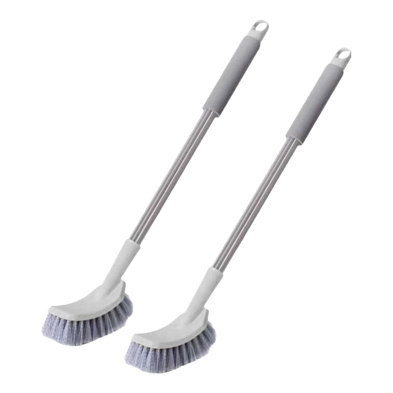 百家好世 马桶刷落地刷子长柄浴室用品马桶清洁神器 2件套