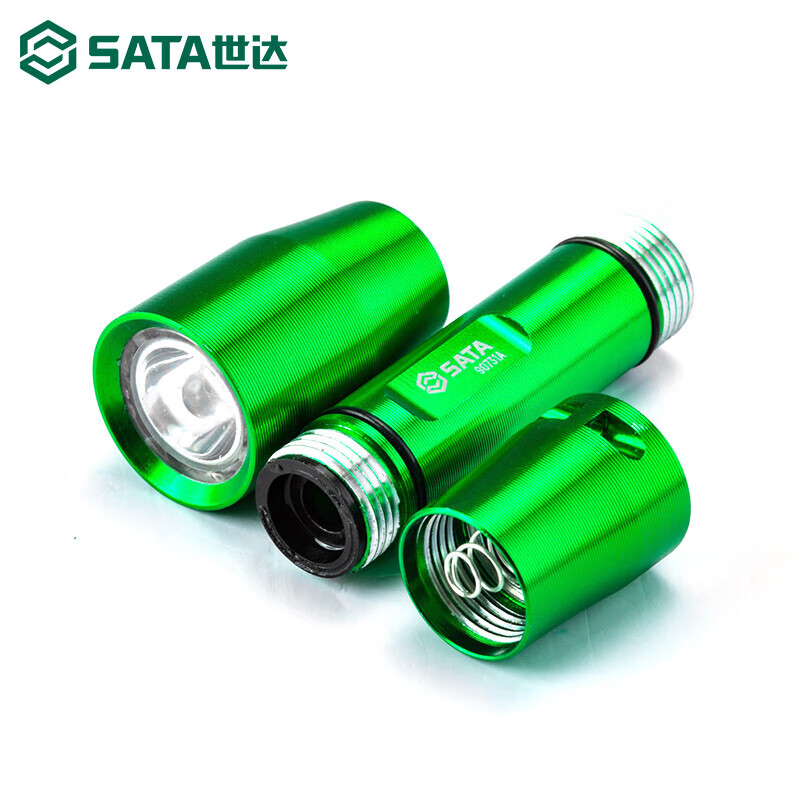 世达（SATA）铝合金手电筒90732A强光小工作灯手持户外便携式手电家用款日常用 90741A铝合金手电筒 Cree LED 3W