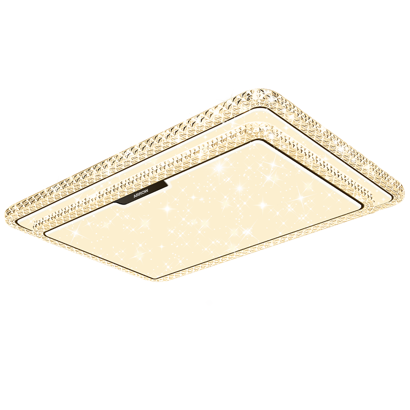 ARROW箭牌照明 輕奢臥室燈吸頂燈房間客廳燈現代簡(jiǎn)約高級【包安裝】