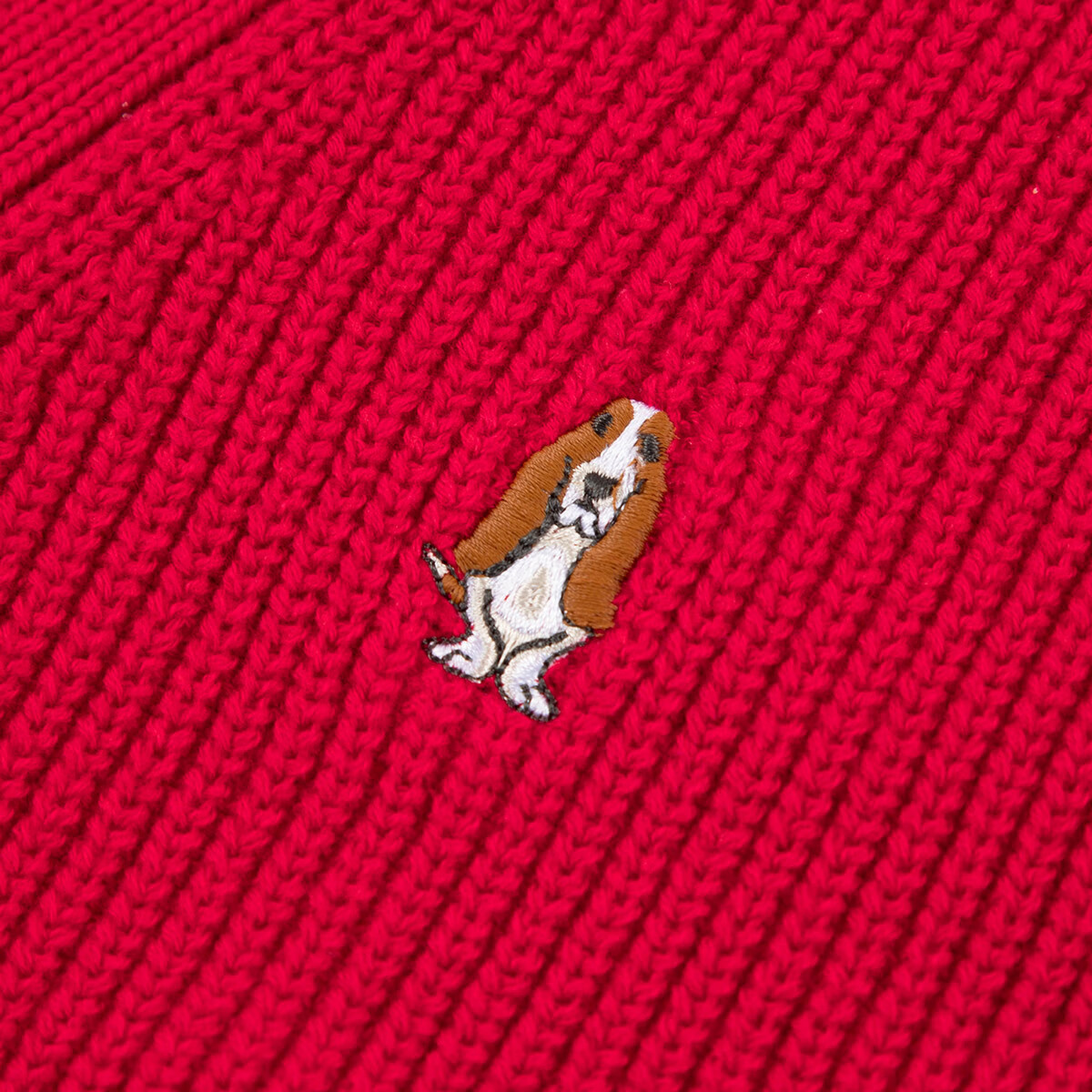 暇步士(Hush Puppies)童装儿童男大童2025秋季新款时尚童趣贴布绣马术系列开身线衣 经典红 130 cm