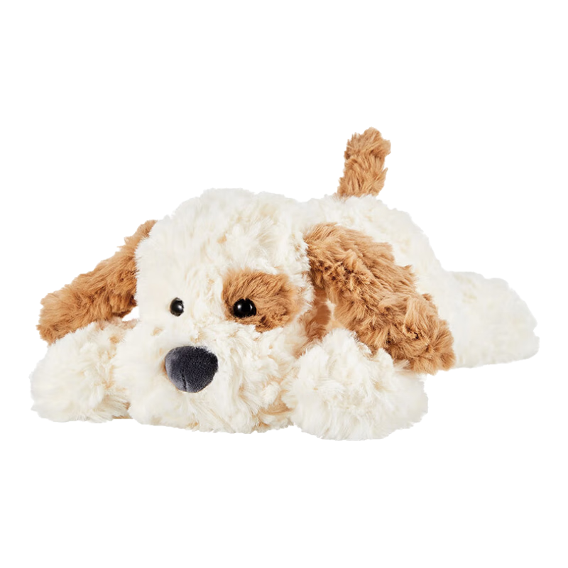 MINISO名创优品柴犬小猪弹力超柔娃娃可爱毛绒玩偶抱枕生日礼物公仔圣诞 小号软趴趴小狗（棕色） 见详情图