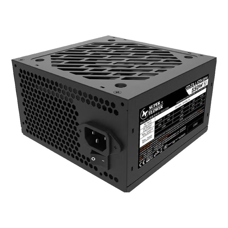 SUPER FLOWER振華電源 ZILLION DW 卓凌 額定550W電腦電源 三年保固 DW 550W