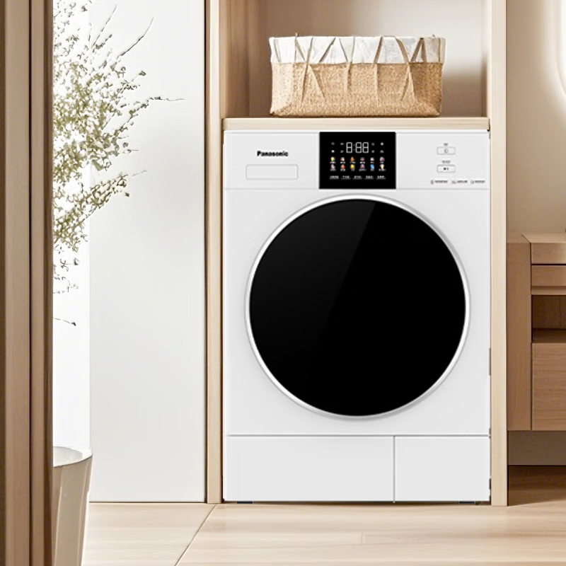 松下（Panasonic）白月光4.0烘干机 10kg变频热泵烘干机 家用干衣机 变频压缩机 NH-N571TR【厂】