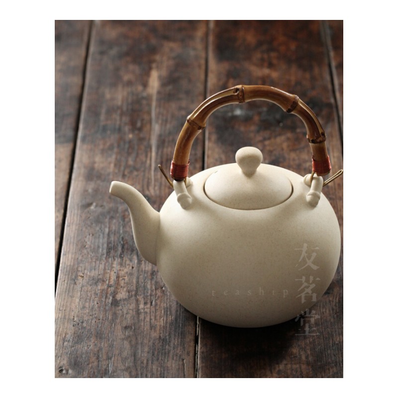 建窑 陶壶 煮茶壶商品图片-2