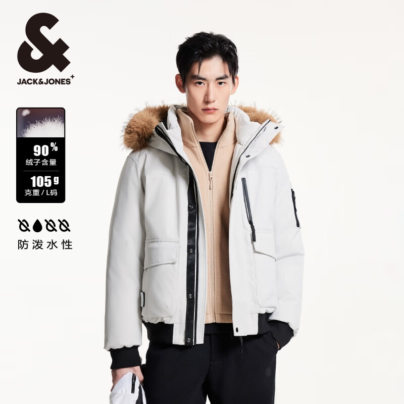 �ܿˡ���˹��JACK&JONES���ﶬ����ʿ��ů�����޷��ϼ� 224412061�һ�ɫ M 175