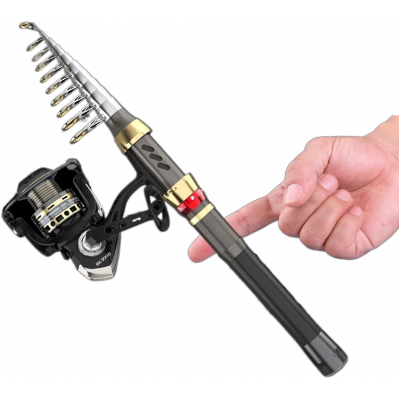 釣之界批發(fā)迷你小海竿拋竿超短節(jié)魚竿超硬小海桿遠(yuǎn)投鋼筆裸竿路亞竿甩桿 1.0m 【單桿】沒有漁輪