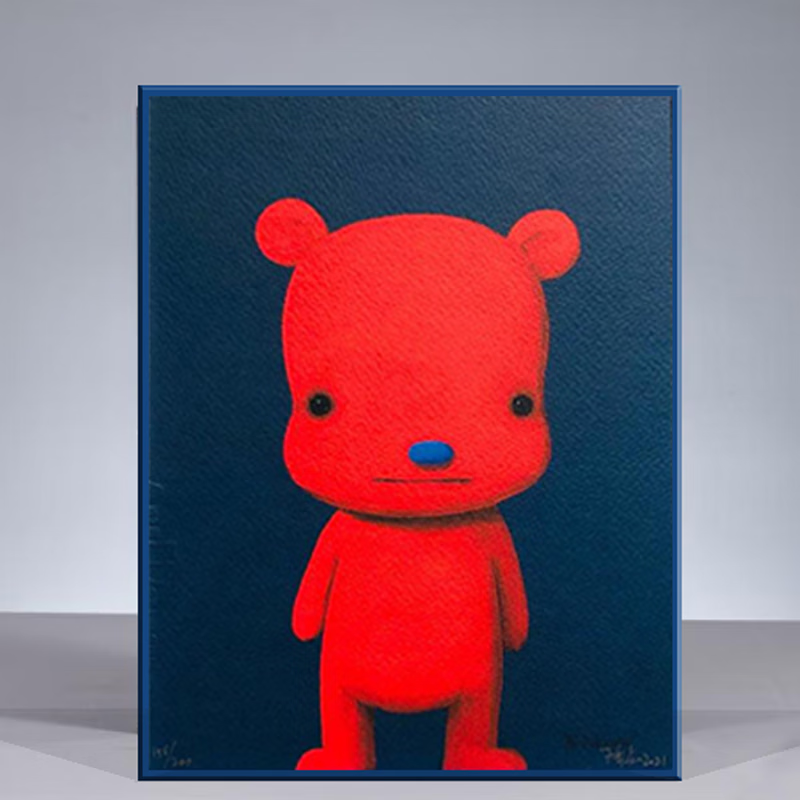 K11ArtStore藝術家張占占《聽你的》版畫潮流裝飾畫掛畫收藏禮物 《聽你的》-僅畫芯