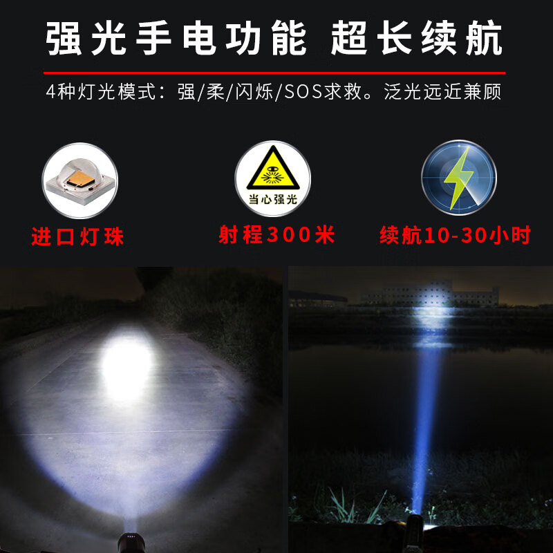 ZBOLI自行车音响骑行音箱低音炮手电筒二合一山地车灯户外运动登山夜跑便携音响多功能前灯夜骑灯防水 优雅黑-R5+骑行支架+内存卡