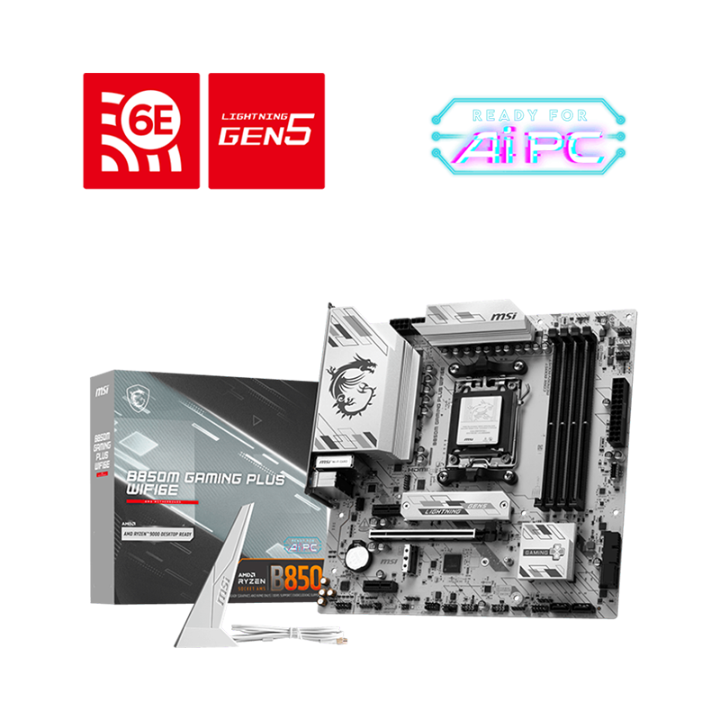 ΢B840B850 Ϸ칫 ֧CPU 79 AM5ӿ ΢B850M GAMINGPLUS WIFI6E 944Ԫ()