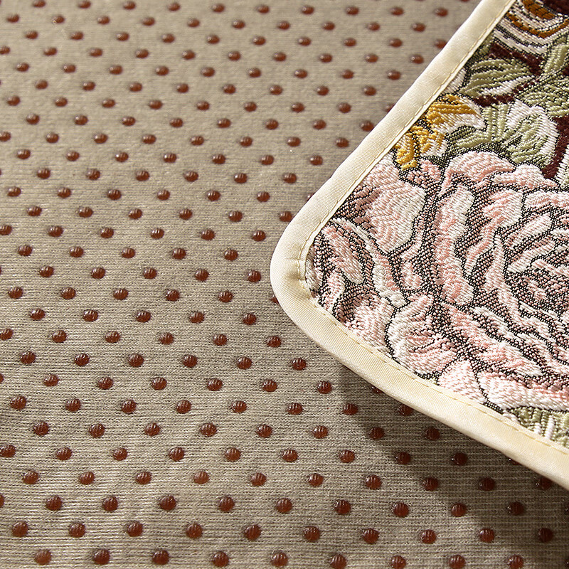 索菲娜欧式沙发垫坐垫四季通用沙发垫布高级感防滑皮沙发垫子定制靠背巾 YBN素锦华庭-咖色(雪尼尔) 扶手巾48*55cm一片(尺寸不含花边)