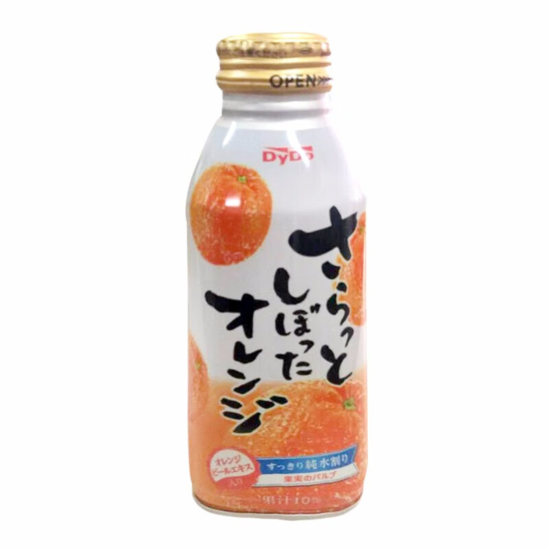 DyDo达亦多 日本原装进口橙汁饮料375g/罐