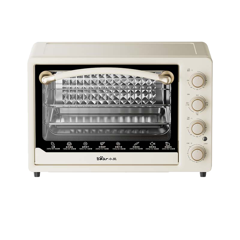小熊（Bear）电烤箱 40L家用大容量多功能 上下独立控温 旋钮操控 多层烤位 烘焙易操作DKX-R40S6