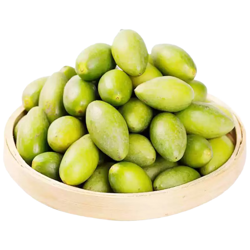 京鲜生 福建新鲜青橄榄 1斤装 约40-60个 酸涩煲汤水果 源头直发包邮