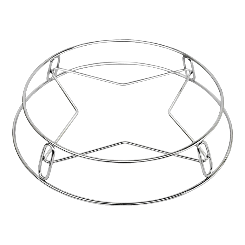 京东物流 不锈钢锅架厨房家用置物锅盖隔热防烫锅具锅垫支架蒸架 【1个】加粗不锈钢锅架/蒸架