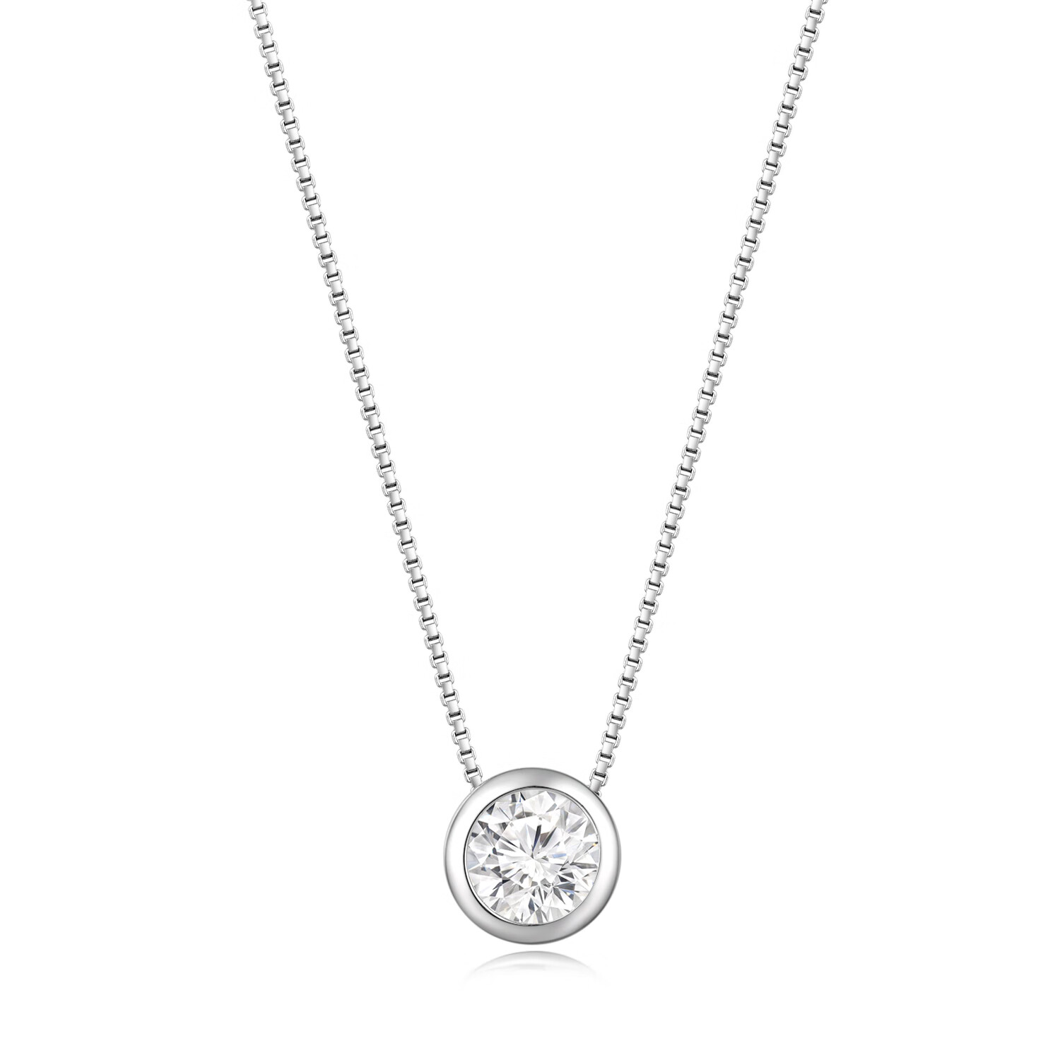 惟灵原创人鱼之泪项链S925纯银轻奢生日女生礼物送女朋友闺蜜 人鱼之泪项链（白色礼盒）