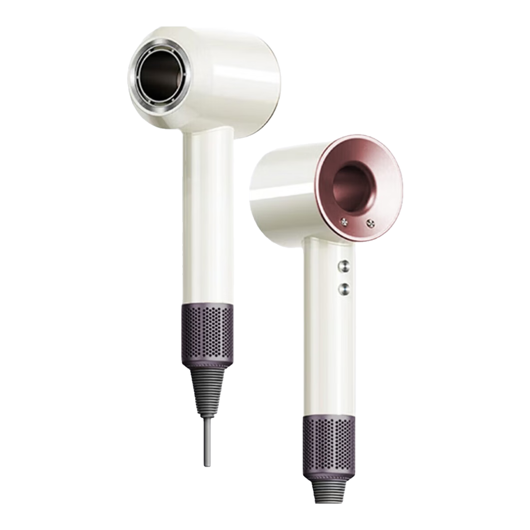 【国家3C认证丨45亿负离子护发】高速无叶吹风机家用负离子静音大功率不伤发恒温速干吹风筒华强北 【官方顶配-单风嘴】落日玫瑰 45亿水润负离子护发 【2025新款丨顶配1:1版本】1.8米线长礼盒装