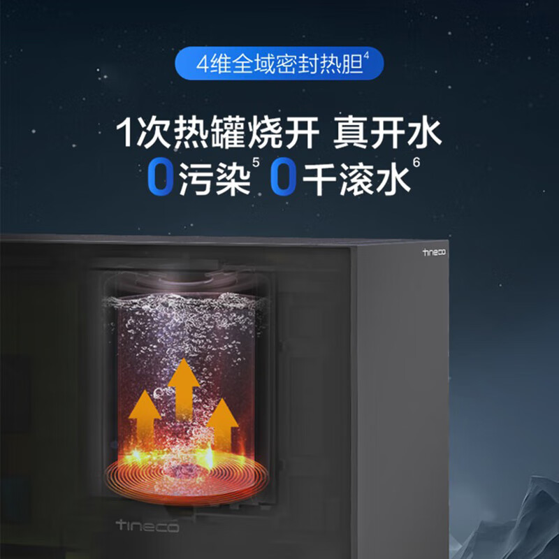 添可加热净水器饮万畅饮Pro直饮机2000G大流量净热一体机厨下式家用净饮机反渗透 饮万畅饮pro