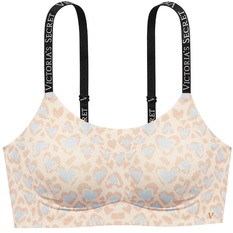 維多利亞的秘密(Victoria's Secret)田曦薇同款 維密 雙尺碼果凍條小背心軟支撐無鋼圈文胸胸罩內(nèi)衣女