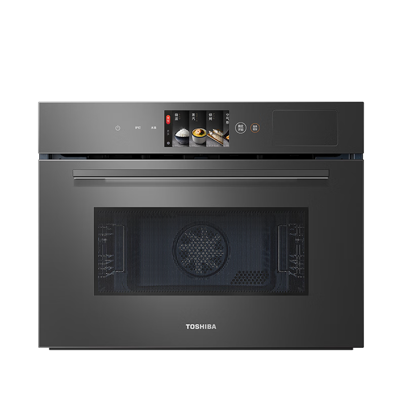 東芝嵌入式水波爐蒸烤箱一體機 50L彩屏過熱水蒸氣蒸烤炸燜燉多合一體機 星空搪瓷烤箱 XE55