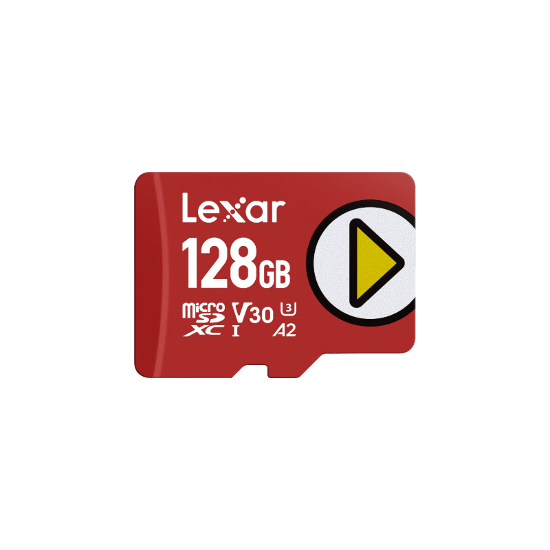 �׿�ɳ��Lexar��128GB TF(MicroSD)�洢�� U3 V30 A2 ��205MB/s ���˻��˶���������4K switch�ƻ��ڴ濨(PLAY)	 241.05Ԫ