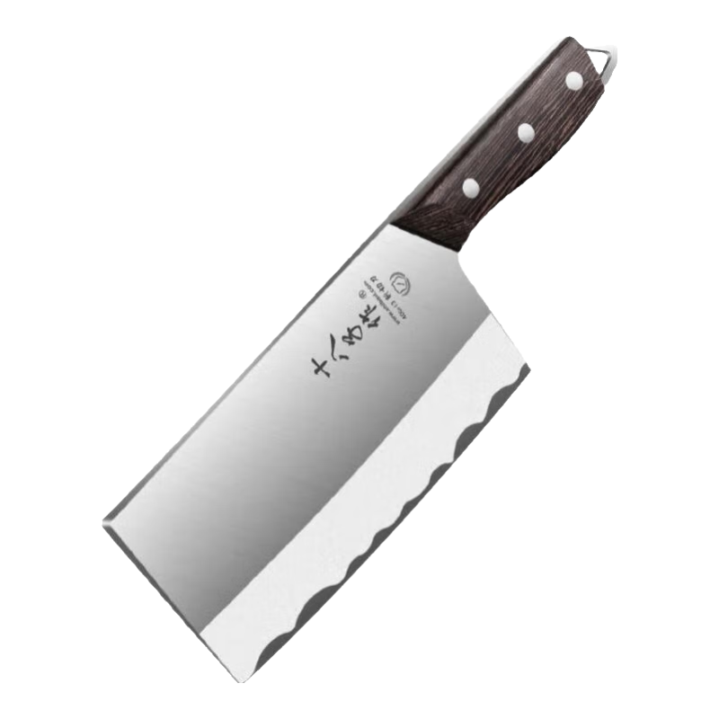 百亿补贴:十八子作刀具菜刀家用厨房锋利切菜刀切片刀切肉刀斩切两用刀砍骨厨师专用 厨房斩切刀(尾部可挂设计)95元