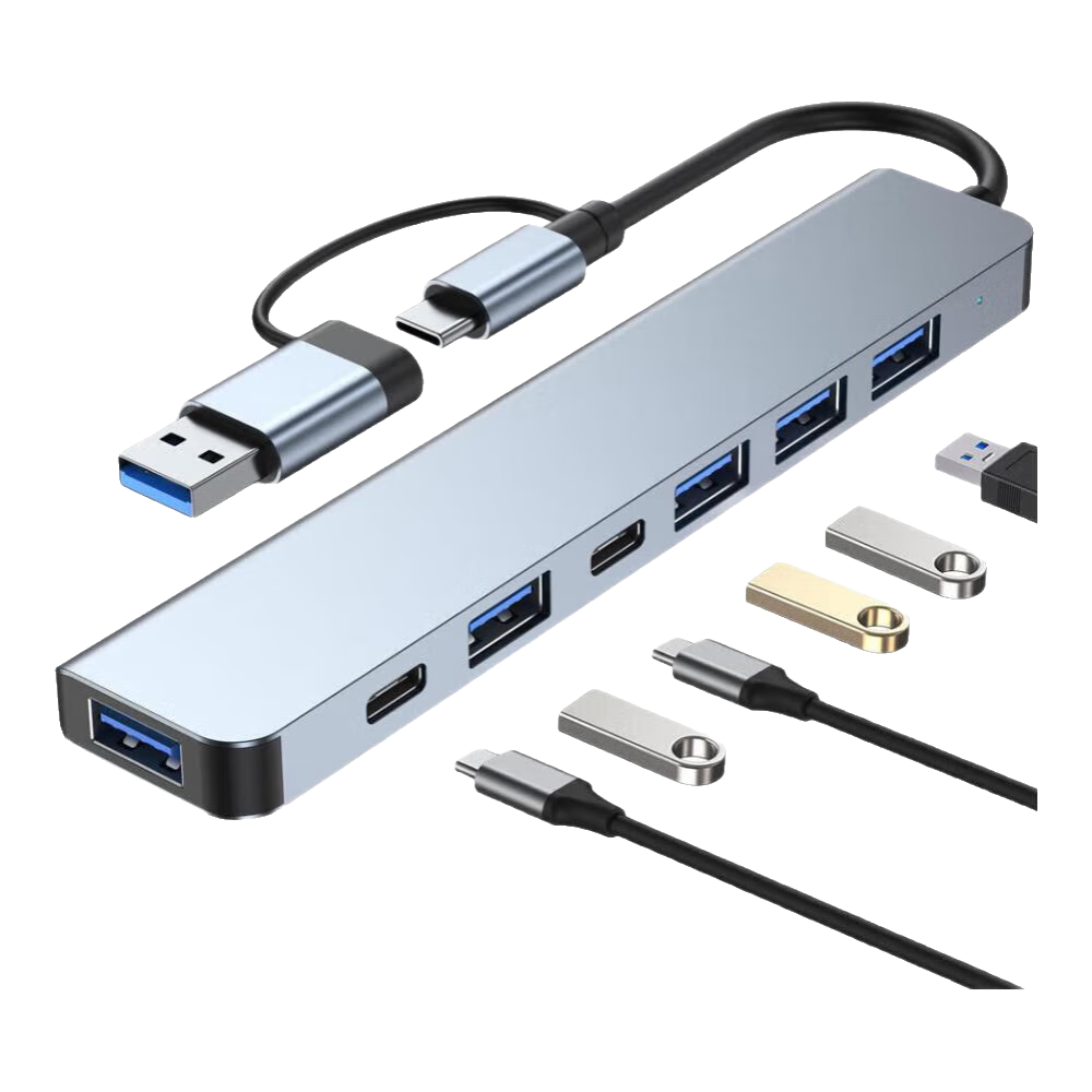 ��������ݡ�TYPE-C˫ͷ�˺�һ��չ��usb3.0���ٴ���hub�๦�ܼ�������չ�� ˫ͷ�ߺ�һ