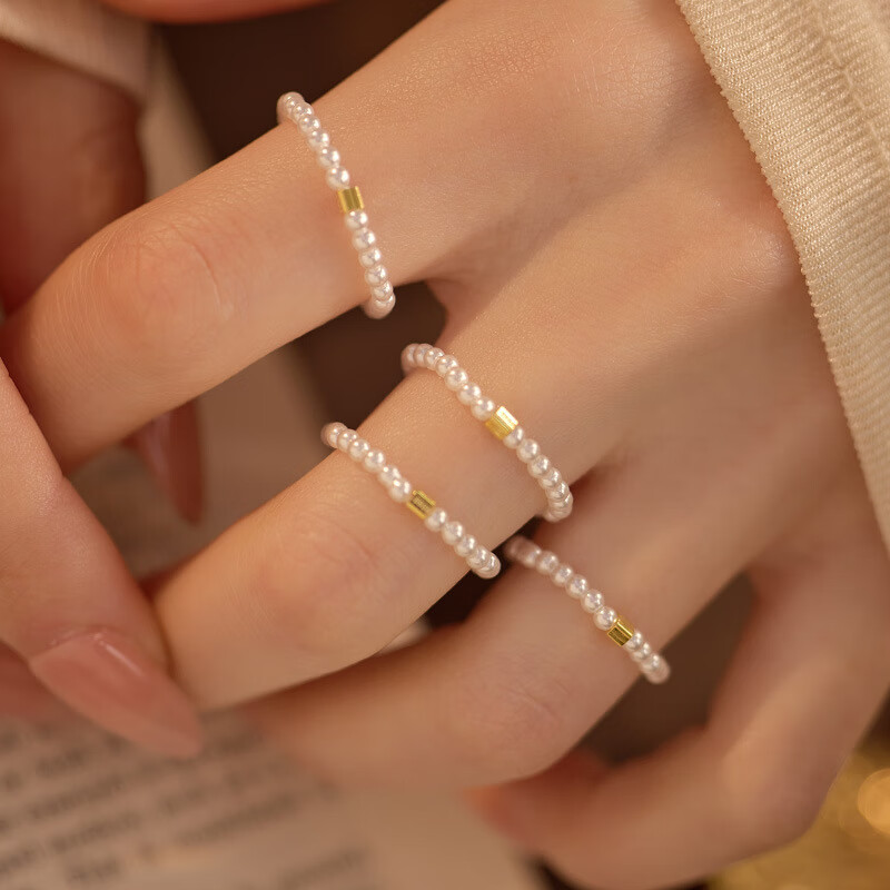 ����ׯ԰S925��С�����ָŮ��ԼС�ڼ�ϸ�����������ʳָ�� RS3206����ɫ�� ������17�š� 25Ԫ