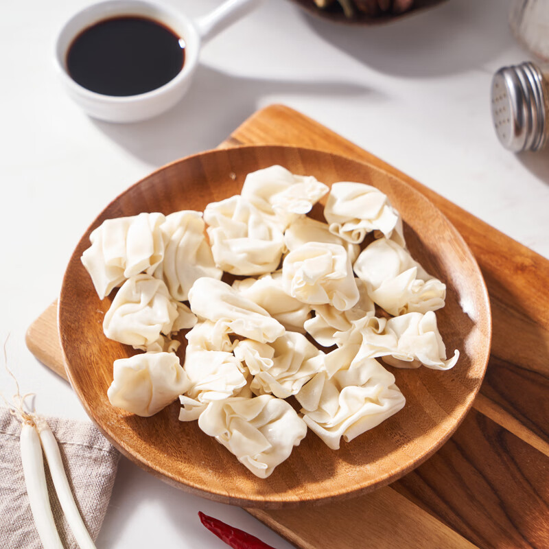 南翔猪肉虾仁小馄饨方便速食冷冻食品馄饨抄手扁食懒人早餐点心半成品 虾仁小馄饨5包 5包