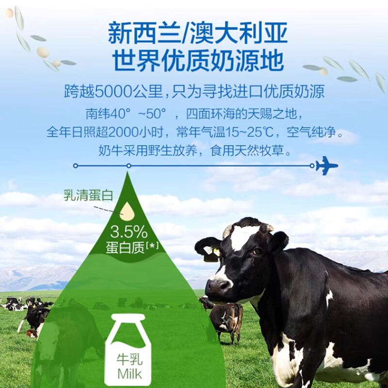 雷允上双蛋白营养粉180g复合动植物浓缩乳清蛋白粉免疫力成人运动 180g*1盒装