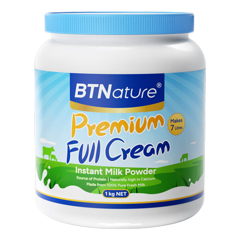 BTNature蓝一号胖子儿童奶粉4段3-6-15岁高钙长高增加免疫学生奶粉贝特恩 【 3-15岁个子蹭蹭长】全脂1罐