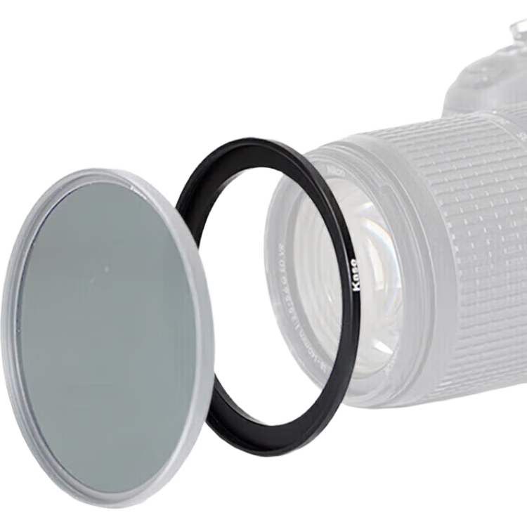 卡色（Kase）77mm鏡頭轉接82mm濾鏡螺紋轉接環(huán)小口徑鏡頭轉換大口徑濾鏡一鏡多用鏡頭轉接器鏡頭濾鏡環(huán)