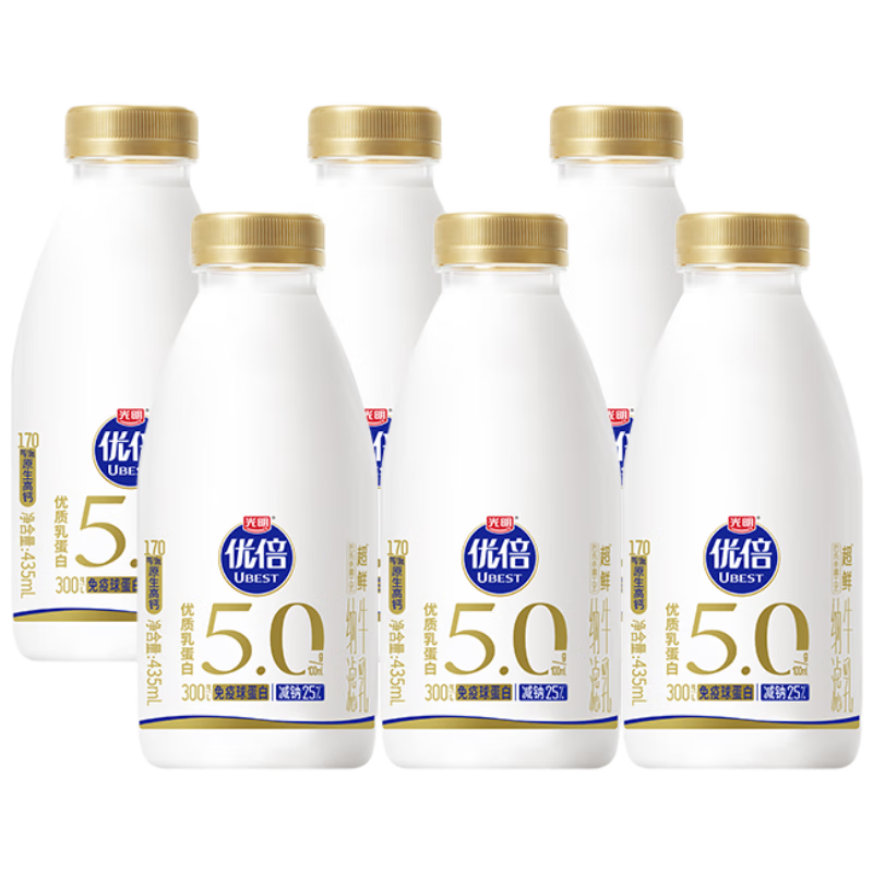 �����ű�Ũ��5.0�����鵰�� ȫ֬ 435ml*6 ���� ������ 49.9Ԫ