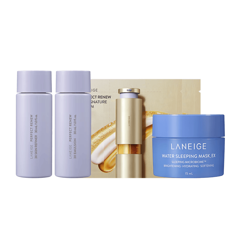 兰芝【会员致美小美盒】水乳30ml+睡膜15ml+精华1.5ml*2生日礼物