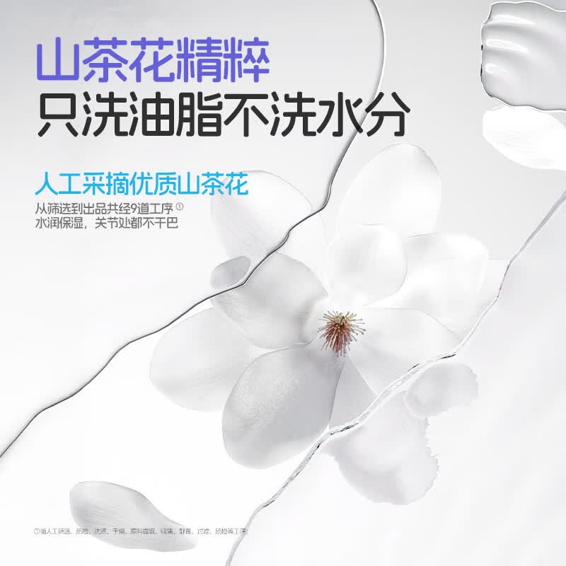 兔头妈妈3-6-12岁温和洁净儿童洗发水沐浴露套组 净爽+爽肤+山茶花【共750ml】