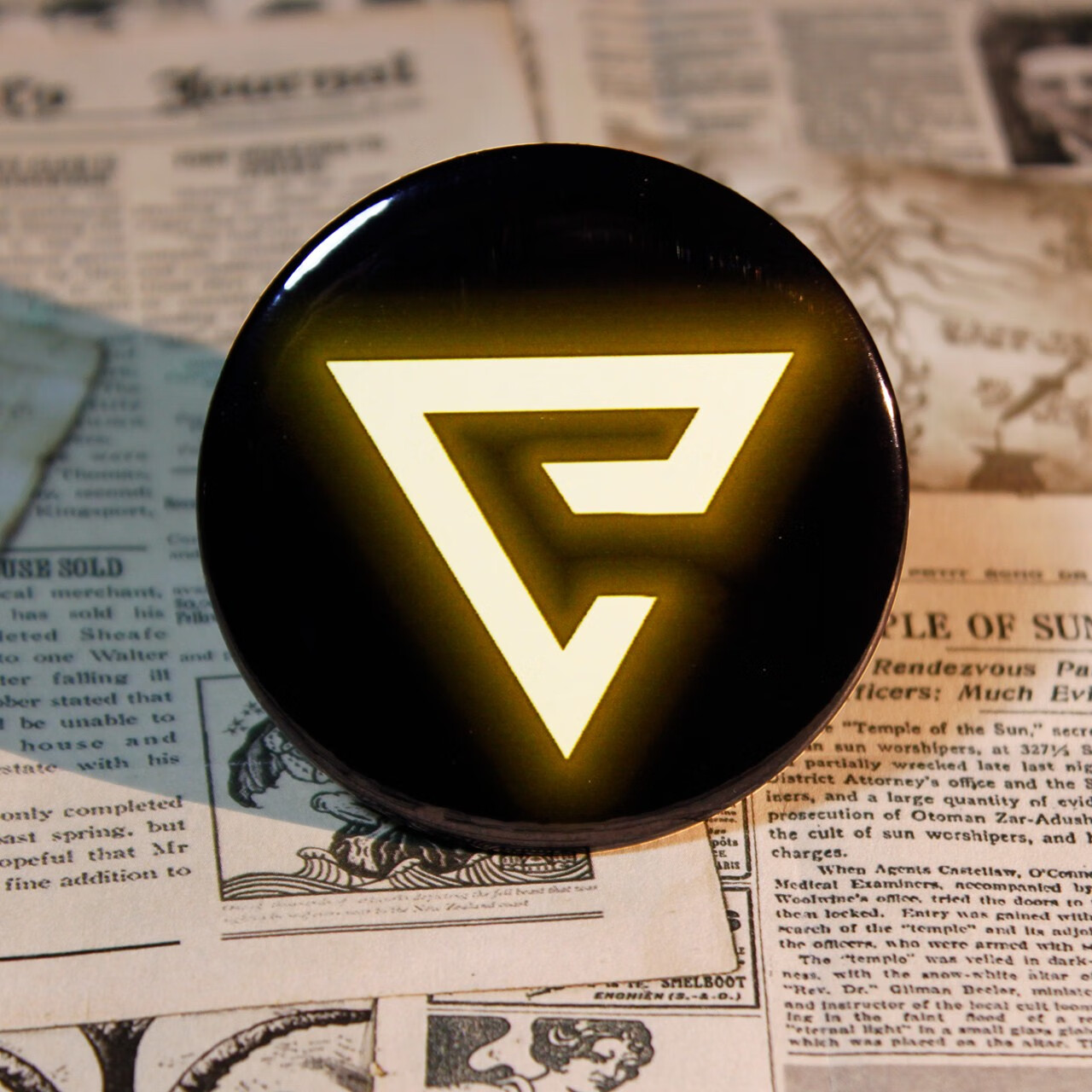 遥绾惜巫师3狂猎猎魔人五大法印胸章巫师3周边游戏装饰徽章杰洛特