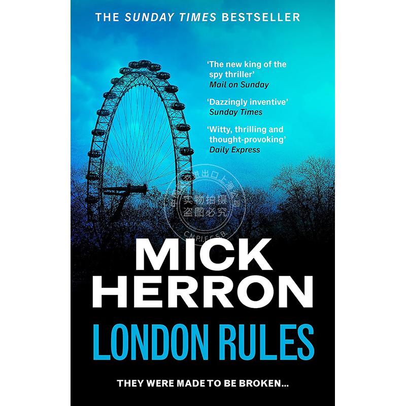 现货 伦敦条约 流人系列5 网剧流人原著小说 间谍小说 英文原版 London Rules (Slough House) 2024比尔盖茨书单