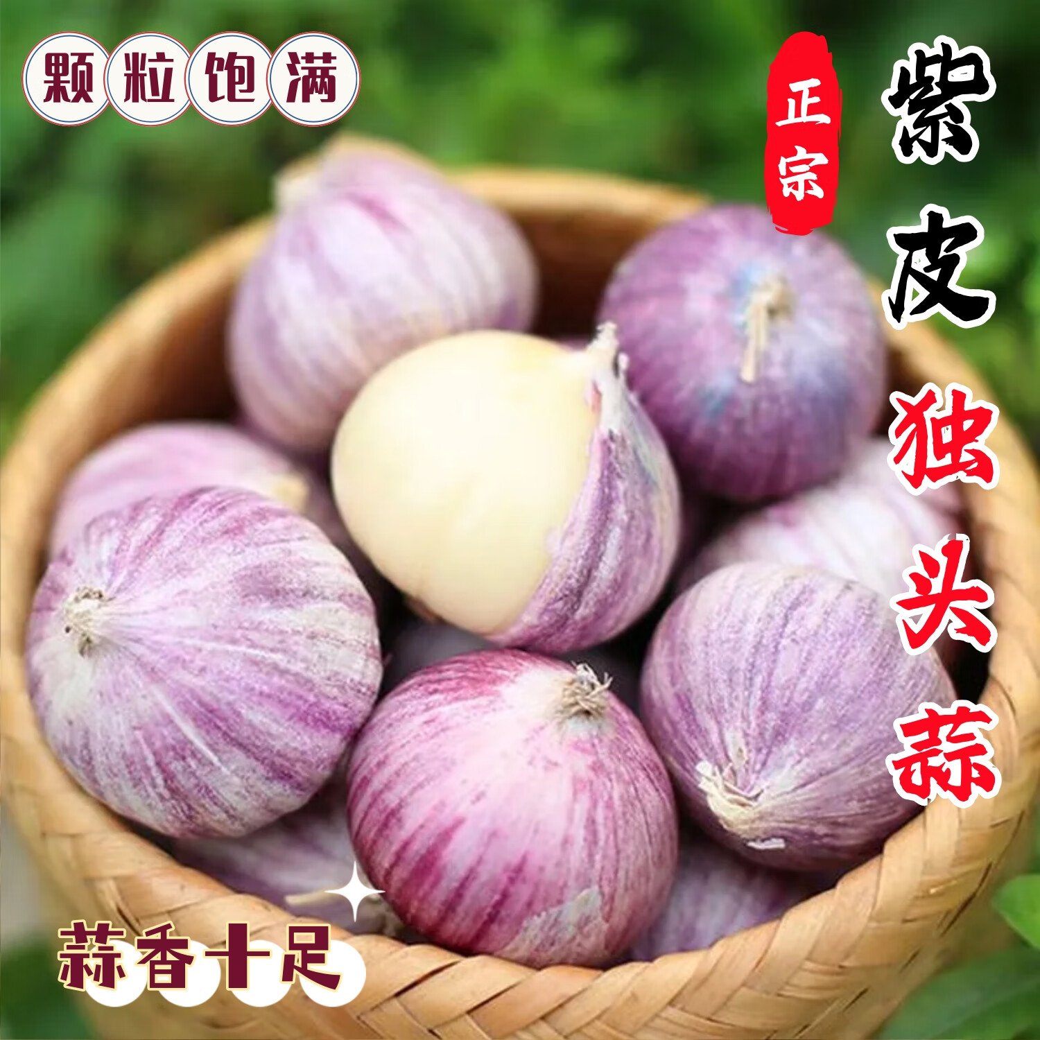 金百粟 云南紫皮独头蒜26年新蒜现挖湿蒜大蒜红皮独蒜生鲜蔬菜产地直发 净重0.9-1斤【尝鲜试吃】 中果2.6-3.0cm[品质升级]