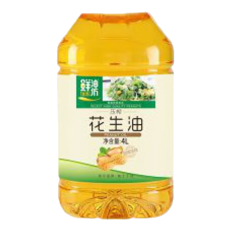 金勝金盛花生油 金勝鮮油坊壓榨一級濃香花生油4L 金勝鮮油坊壓榨一級濃香花生油4L