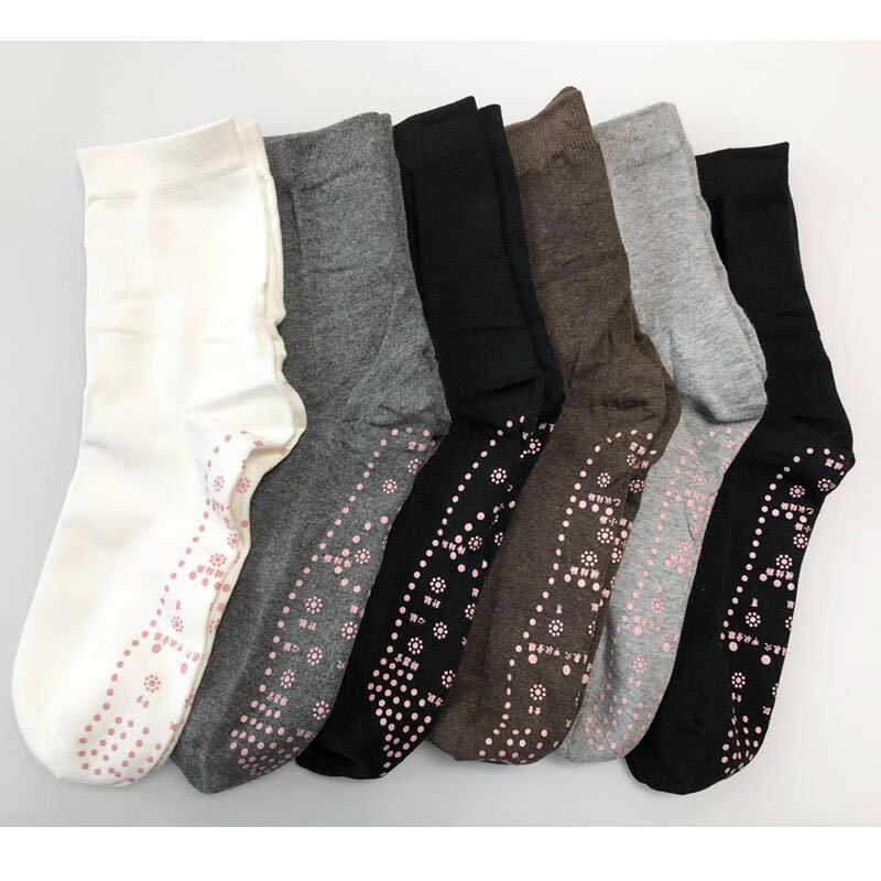 花言乔女【商场同款】茜木保暖袜子脚寒男女按摩保健护足袜远红外线