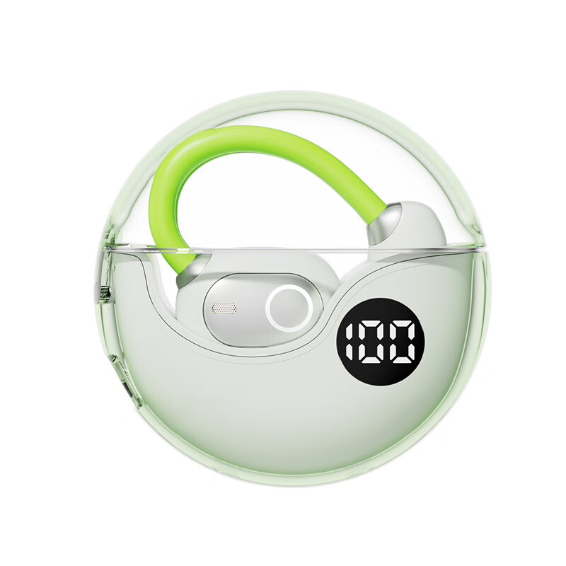 城瑞达热门新款M80蓝牙耳机超长续航私模降噪运动蓝牙耳机挂耳式 M80白色挂耳式蓝牙耳机