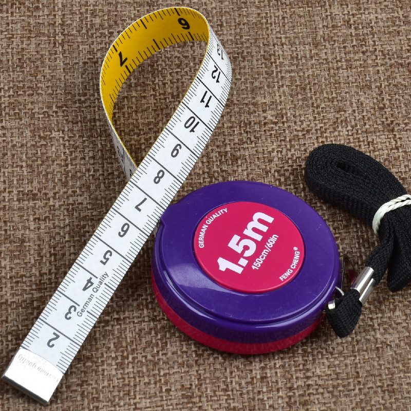 赐紫樱桃卷尺量衣软尺测量三围尺服装尺裁缝软尺皮尺量身高尺 1.