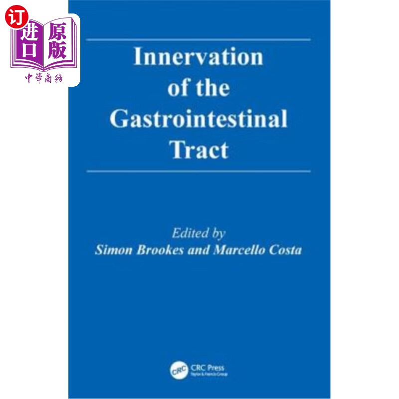 海外直订医药图书innervation of the gastrointestinal tract 胃肠道