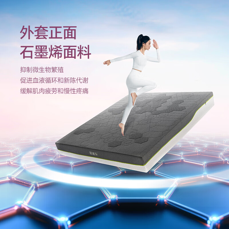 眠魔方K1可拆洗定制软硬记忆棉护脊席梦思老人小孩家用加厚弹簧床垫 K1零压款(专利零压舒缓棉床垫) 1500mm*2000mm