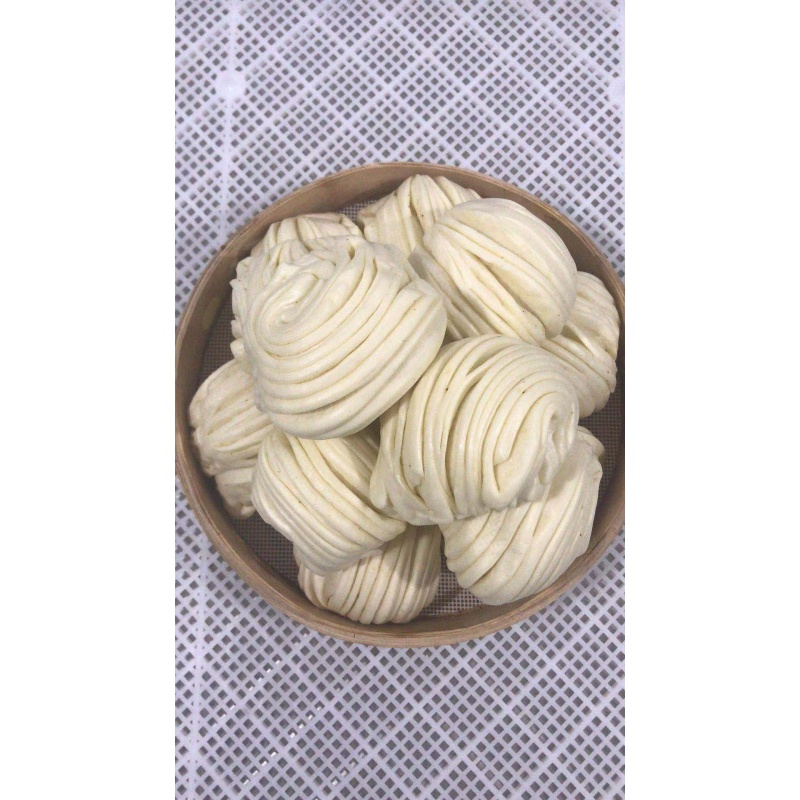 虎钢馋山东农家纯手工老面引子馒头手工椒盐花卷克一个个一份