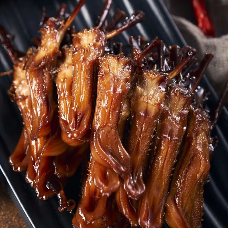 温氏鸭肠2斤 鸭杂鸭舌冷冻鸭货 火锅食料烤卤煮涮锅烧烤生鲜食材 鸭舌260g【100任选2件】