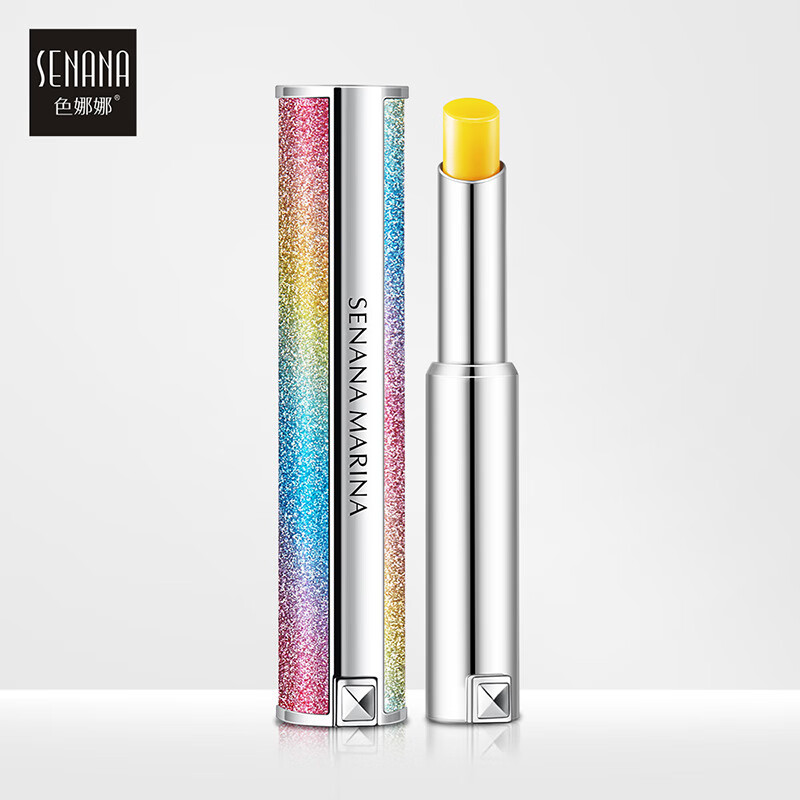 色娜娜星空变色润唇膏滋润保湿补水温和呵护防干裂护唇膏唇部护理 1.7g
