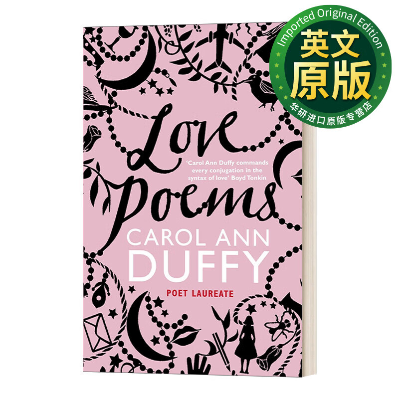 love poems 英文原版 爱是一种眼神 卡罗尔·安·达菲 英文版 进口