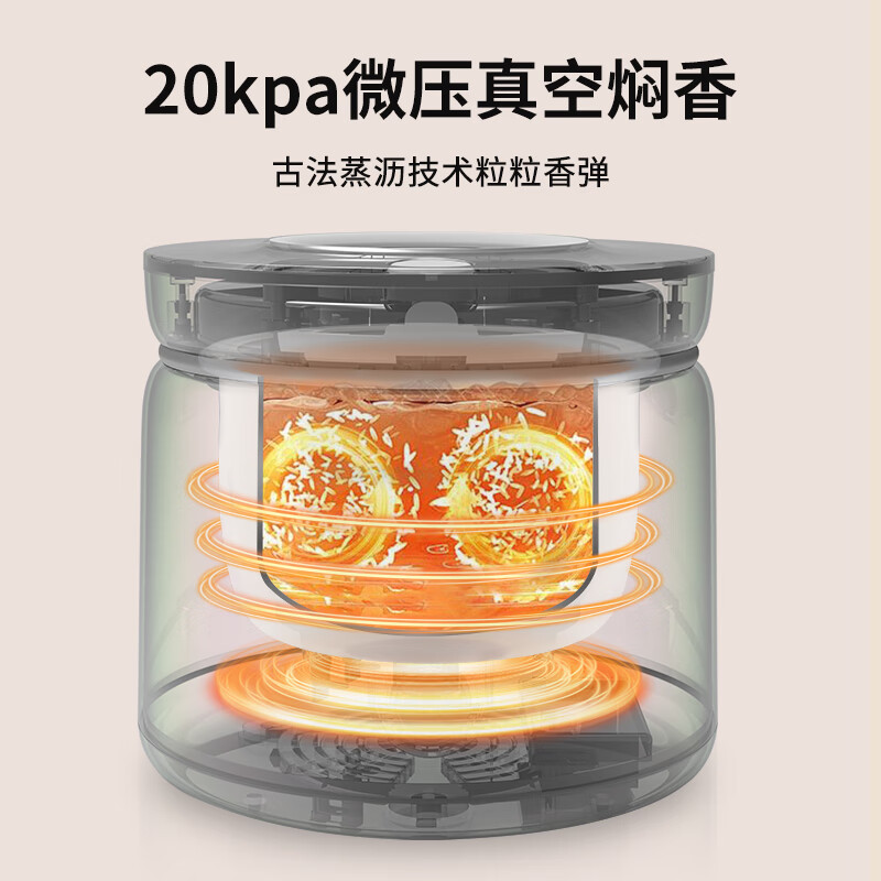 石崎成器日本 低糖电饭煲 降淀粉糖饭煲 电饭锅 米汤分离沥米饭微压1-2-3-4人家用2L多功能迷你不粘陶瓷钛 【升级款降淀粉含量51.4%】可视化丨米汤分离 2L