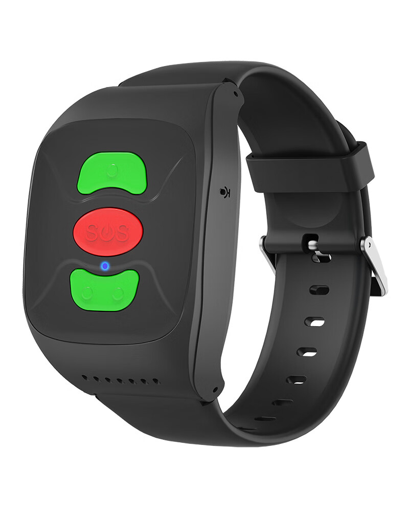 埠帝智能老人电话定位手表体温心率血压sos求救养老手环支持二次开发